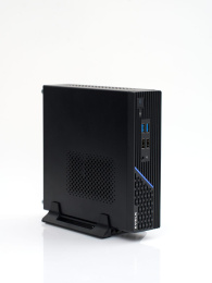 Корпус EVELK с блоком питания 120Вт/ Case Foxline EV-109-AD120 mITX, w/ ext.PSU 120W, DC-converter, w/2хUSB2.0+2хUSB3.0, 1x40mmFan, black, VESA, w/pwr cord, logo EVELK FL-109-AD120-DC-EVLK