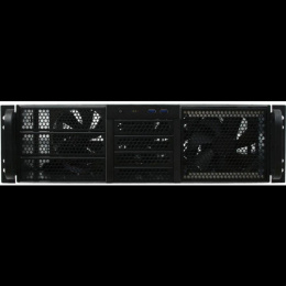 Procase RE306-D3H9-C-48 Корпус 3U server case,3x5.25+9HDD,черный,без блока питания,глубина 480мм,MB CEB 12"x10.5"