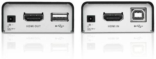 Удлинитель ATEN VE803-AT-G, HDMI+USB, 60 м., 2xUTP, макс.разр.1080i 60м/1080p;1920x1200 60Hz 40м, HDMI+2xRJ45+USB, DC 5.3V, max data rate 6.75Gbps;max pixel clock 225MHz