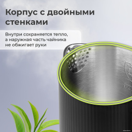 Электрический чайник EVOLUTION KP18172 Black