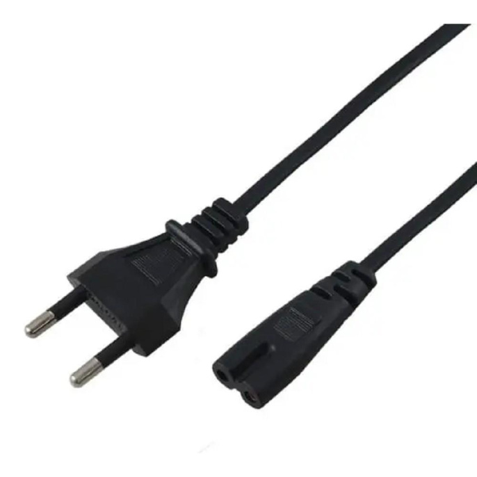 Rexant 11-1106 Шнур сетевой, вилка СЕЕ 7/16 - разъем IEC 320 C7, кабель 2x0,5 мм?, длина 5 метров PE пакет