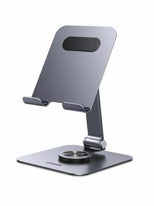 Подставка складная UGREEN LP894 45860 Swivel & Foldable Multi-Angle Tablet Stand. Цвет: серый космос (45860_)