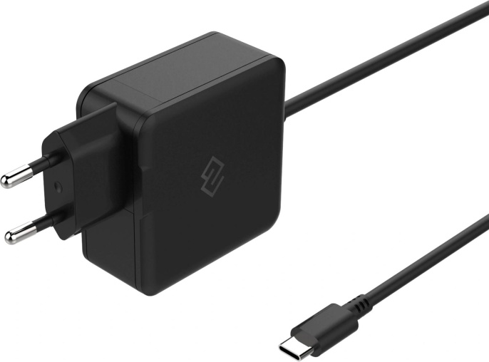 Адаптер питания Digma DM-U65-GAN, 5 - 20 В, 3.25A, 65Вт, черный