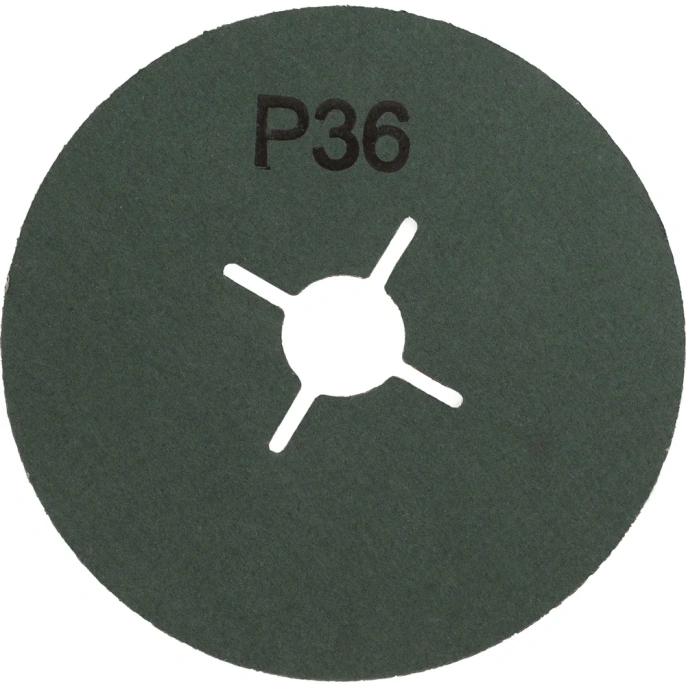 Фибровый круг 36+ 125х22 мм, 3 шт/уп Inforce 11-25-136