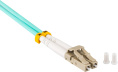 Патч-корд Rexant 50-2511-1 2x50/125 OM3 LC дуплекс-LC дуплекс 1м LSZH бирюзовый