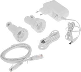 Видеокамера Baseus S0TX002131 Security S1 Pro Dual 3K 2-Cam Kit White S0SU00 станция: встроенная сирена 90 дБ, память 16 ГБ, подключение: Wi-Fi 2.4 ГГц, радиус