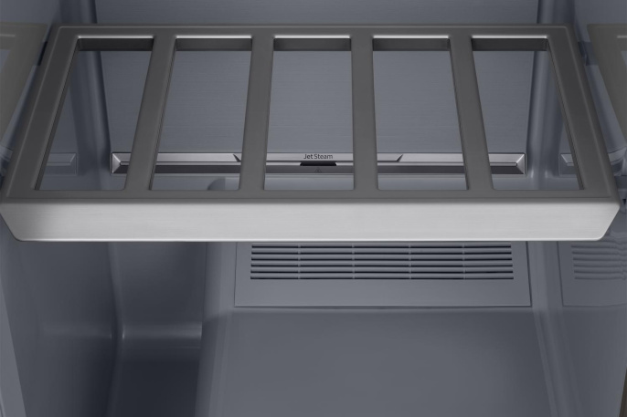 SAMSUNG DF10A9500CG/LP Паровой шкаф для ухода за одеждой. На 5 комплектов вещей. Сенсорный дисплей, инверторный компрессор, сушка HeatPunp, дезодор./пылевой фильтры. 18 программ, SmartThings, зеркальный