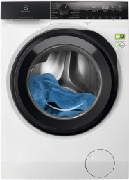 Стиральная машина Electrolux EW8F4482E, с фронтальной загрузкой, 8кг, 1400об/мин, с паром, с английской панелью управления