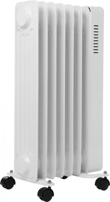 Масляный радиатор Royal Clima Parma ROR-PR7-1500M, с терморегулятором, 1500Вт, 7 секций, 3 режима, белый