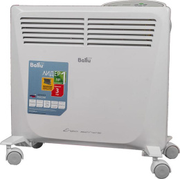 Конвектор Ballu Enzo BEC/EZER-1000,  1000Вт,  с терморегулятором, белый