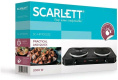 Плита Электрическая Scarlett SC-HP700S32 черный чугун настольная