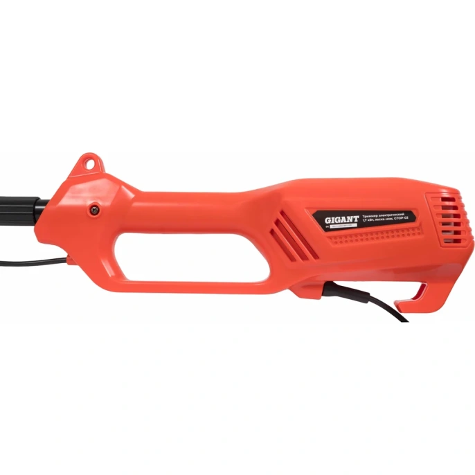 Электрический триммер Gigant с верхним расположением двигателя 1,7 кВт, леска-нож GTOP-02