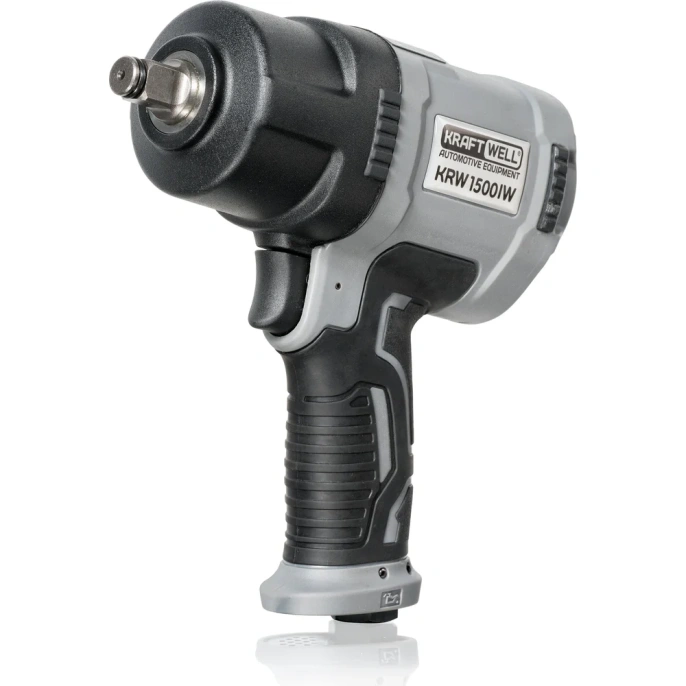 Пневматический ударный гайковерт KraftWell 1/2", 1500 Нм KRW1500IW