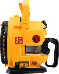 Воздуходувка-пылесос DENZEL GL-260, желтый [57902]