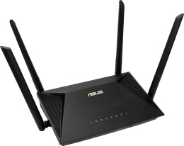 Wi-Fi роутер ASUS RT-AX1800U,  Wi-Fi 6,  AX1800,  2.4/5ГГц, 3 LAN,  1xUSB, черный
