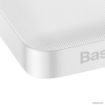 Портативное зарядное устройство Baseus PPBD050002 Bipow Digital Display Power Bank 10000mAh 15W White модель PPBD10 Overseas Edition, в комплекте кабель USB-Micro USB, 25 см