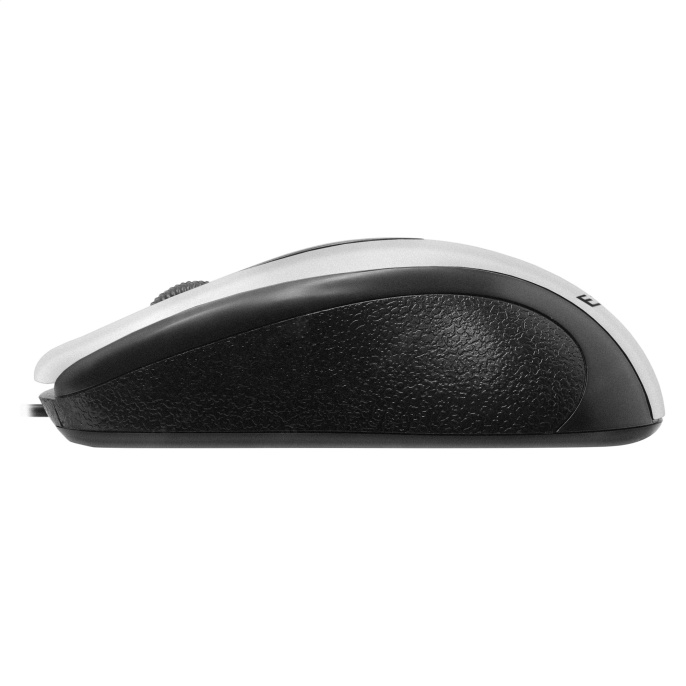 Мышь ExeGate Professional Standard SH-9026S (USB, оптическая, 1000dpi, 3D, 3 кнопки и колесо прокрутки, длина кабеля 1,35м, серебристая, Color Box) EX264098RUS