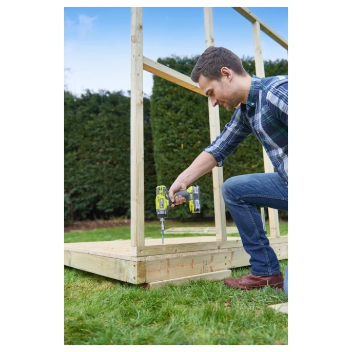 Импульсный винтовёрт Ryobi ONE+ R18iD3-0  без аккумулятора в комплекте 5133002613