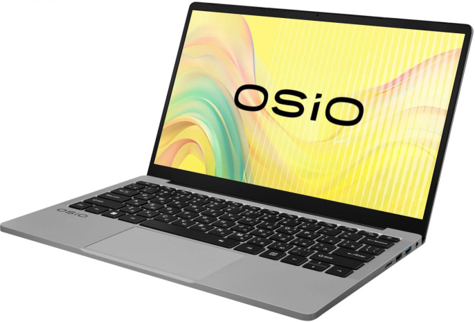 Ноутбук OSIO FocusLine F140i-008, 14", 2023, IPS, Intel Core i5 1235U 1.3ГГц, 10-ядерный, 16ГБ DDR4, 512ГБ SSD,  Intel Iris Xe graphics, без операционной системы,  серый