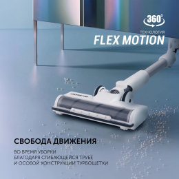 Вертикальный пылесос handstick Polaris FusionPro PVCS 4010, 450Вт, белый/белый