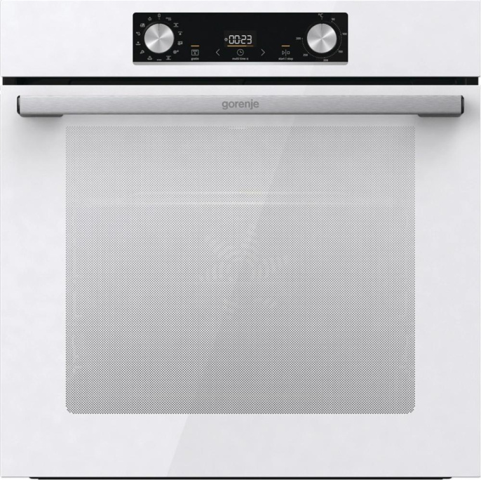Духовой шкаф электрический Gorenje BOS6737E03WG, 77л, дверца с 2 стеклами, белый