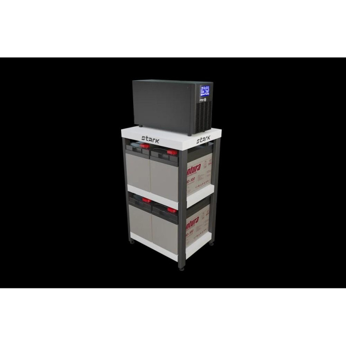 ИБП STARK SC 2000 LI {2000ВА/1200Вт, Line-Interactive, на пол, 140-300В, 4хЕВРО, Чистый синус, SNMP, AS400, БЕЗ АКБ - внеш 2x 9-400Ач} {Б0009242}