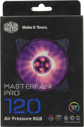 Вентилятор Cooler Master MFY-P2DN-15NPC-R1 MasterFan Pro 120 4пин, 120x120x25мм, 6-20дБ, 650-1500об/мин