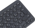Клавиатура беспроводная Logitech K380 (DARK GREY, Multi-Device, Bluetooth Classic (3.0), 2 батарейки типа ААА)
