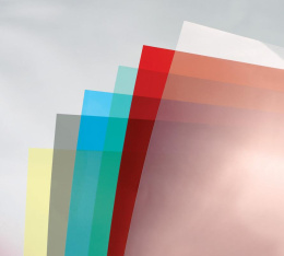 Обложка GBC ColorClear,  A4,  180мкм,  100,  дымчатый
