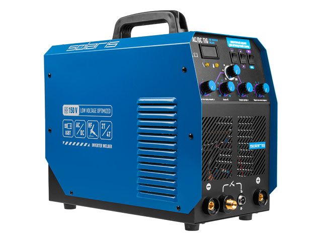 Инверторный аппарат аргонодуговой сварки SOLARIS TIG-220 AC/DC TIG-220ACDC