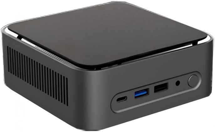 Неттоп iRU 110ALCN Intel N200, DDR4 8ГБ, 256ГБ SSD , Intel UHD Graphics, Windows 11 Pro, черный [2012500]