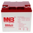 Батарея аккумуляторная АКБ MM45-12 12В 45Ач MNB MM45-12