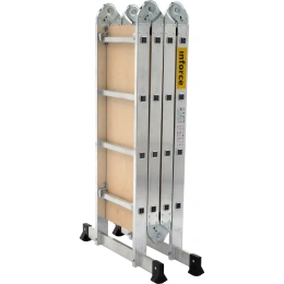 Лестница-трансформер с помостом Inforce 4x4 ЛП-Т-4-4-П