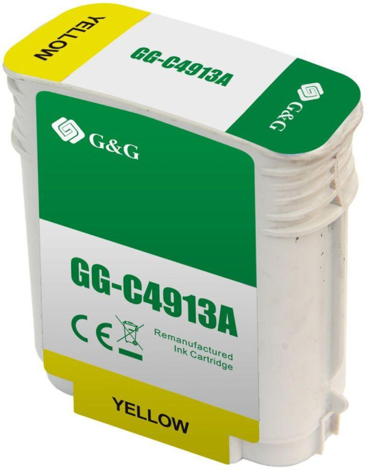 Картридж G&G GG-C4913A, № 82, желтый / GG-C4913A
