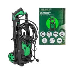 Электрическая мойка высокого давления Rockforce 230-240в, 1800 вт, номинальный расход 5.5 л/мин., максимальное давление 135 бар, рабочее давление 90 бар, шланг 6 м, шнур 5 м RF-HRF13P(56479)