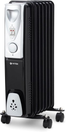 Радиатор масляный Vitek VT-1717 1500Вт черный