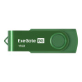 USB-флеш накопитель ExeGate Jet 16GB зеленый USB2.0, 480Mbps, пластик/металл EX302041RUS