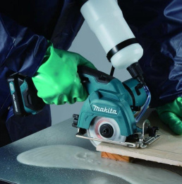 Циркулярная пила Makita CC301DWAE, 85мм, аккумуляторная, 10.8В, с 2 АКБ, с ЗУ