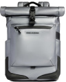 Рюкзак мужской Piquadro C20W CA6291C2OWS/MGR роллтоп серебристый/черный полиуретан