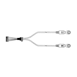Кабель Advantech 1703060191 A Cable 1*6P-2.0/M-DIN 6P F *2 22cm ('1703060191)