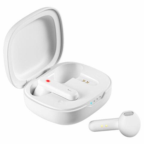 Гарнитура Defender Twins 920,  для телефона, вкладыши,  Bluetooth, белый [63920]