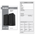 Акустическая система 2.0 SVEN SPS-509 черный (6Вт, питание от USB) (SV-020842)