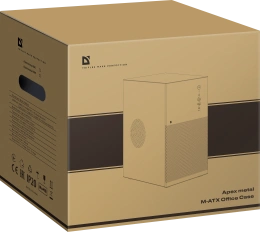 Корпус компьютерный Defender Apex Metal белый, mATX,Type C 3.0 ,USB3.0 25022