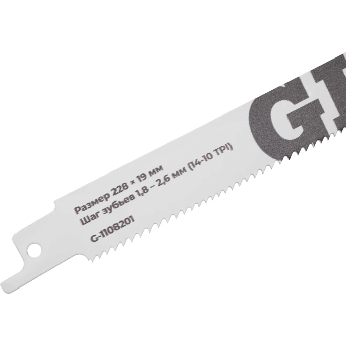 Полотно для сабельной пилы Bi-Met универсальное 225x1.8-2.5мм Gigant G-1108201