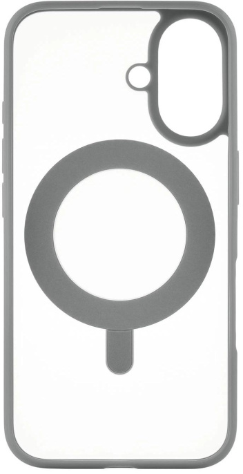 Чехол клип-кейс uBear для Apple iPhone 16 Clip 360 with MagSafe серый CS438GR61RG-I24M