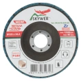 Круг лепестковый торцевой Цирконий 125х22.2 мм, P180, 10 шт SKYWER SK-KLTZ125P180