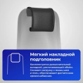 Кресло МЕТТА SU-B-8, сетка/ткань, до 150кг, топ-ган, фиксированные подлокотники,  черный