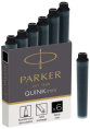 Картридж Parker Quink Z17 Mini CW1950407 черные чернила для ручек перьевых 6шт