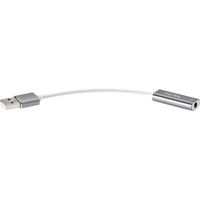 Переходник аудио USB2.0 M -- 3.5мм F гнездо Telecom 0.1м TA316U