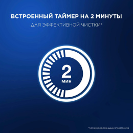 Электрическая зубная щетка Oral-B Vitality Pro 80368962, насадки для щётки: 2 шт, цвет: сиреневый